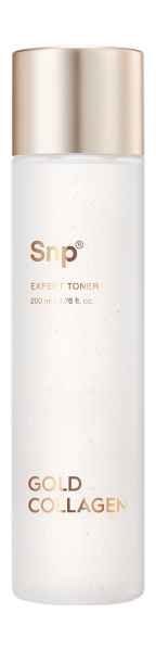 SNP Gold Collagen Expert Toner Тонер для лица с золотом и коллагеном