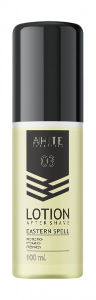 White Cosmetics 03 Eastern Spell Aftershave Lotion Спиртовой лосьон после бритья с восточно-фруктовым ароматом