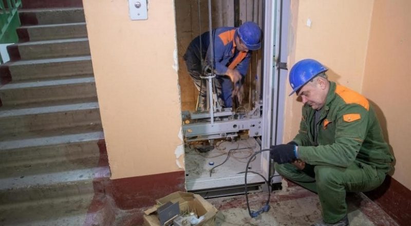 ремонт лифта в многоквартирном доме