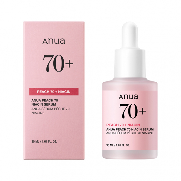 Сыворотка для лица `ANUA` PEACH тонизирующая с ниацинамидом и экстрактом персика 30 мл